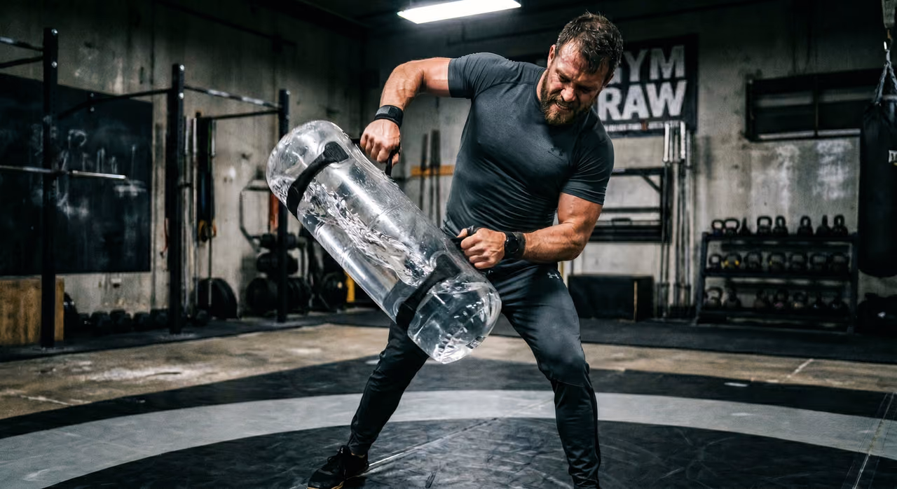 Préparation force et combat avec le sac d'eau AquaPower